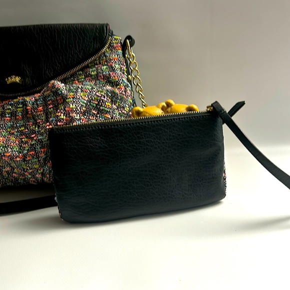 Juicy Couture Multicolored Fold-over Fabric Purse Crossbody
14x9x4 - Picture 12 of 17